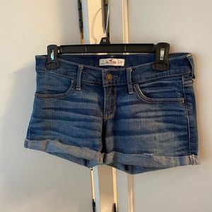 Hollister jean shorts